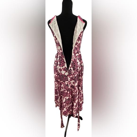 🔥 BODEN! “RIVIERA” MIDI-DRESS!! STUNNING PATTERN! LINEN COTTON BLEND! - Picture 12 of 16